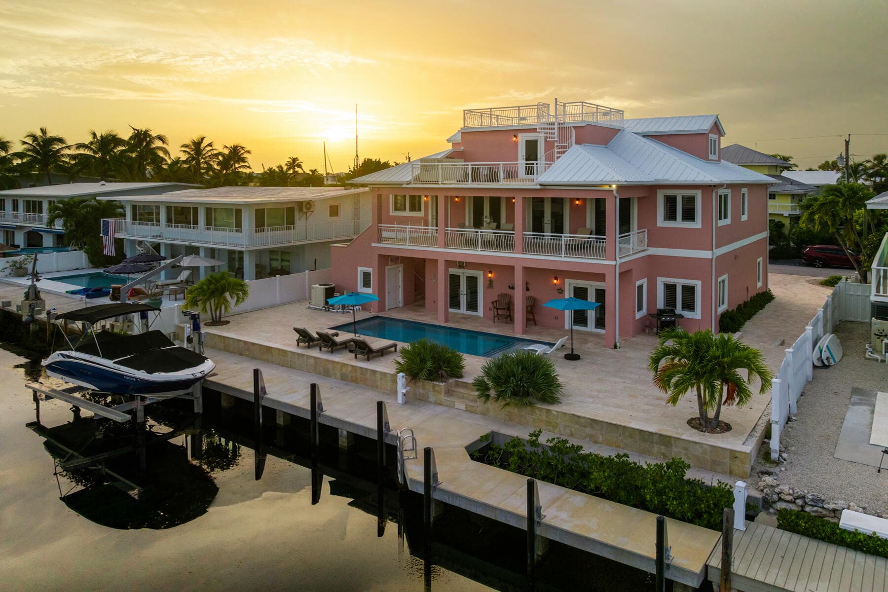 A beautiful property in Plantation Key, FL