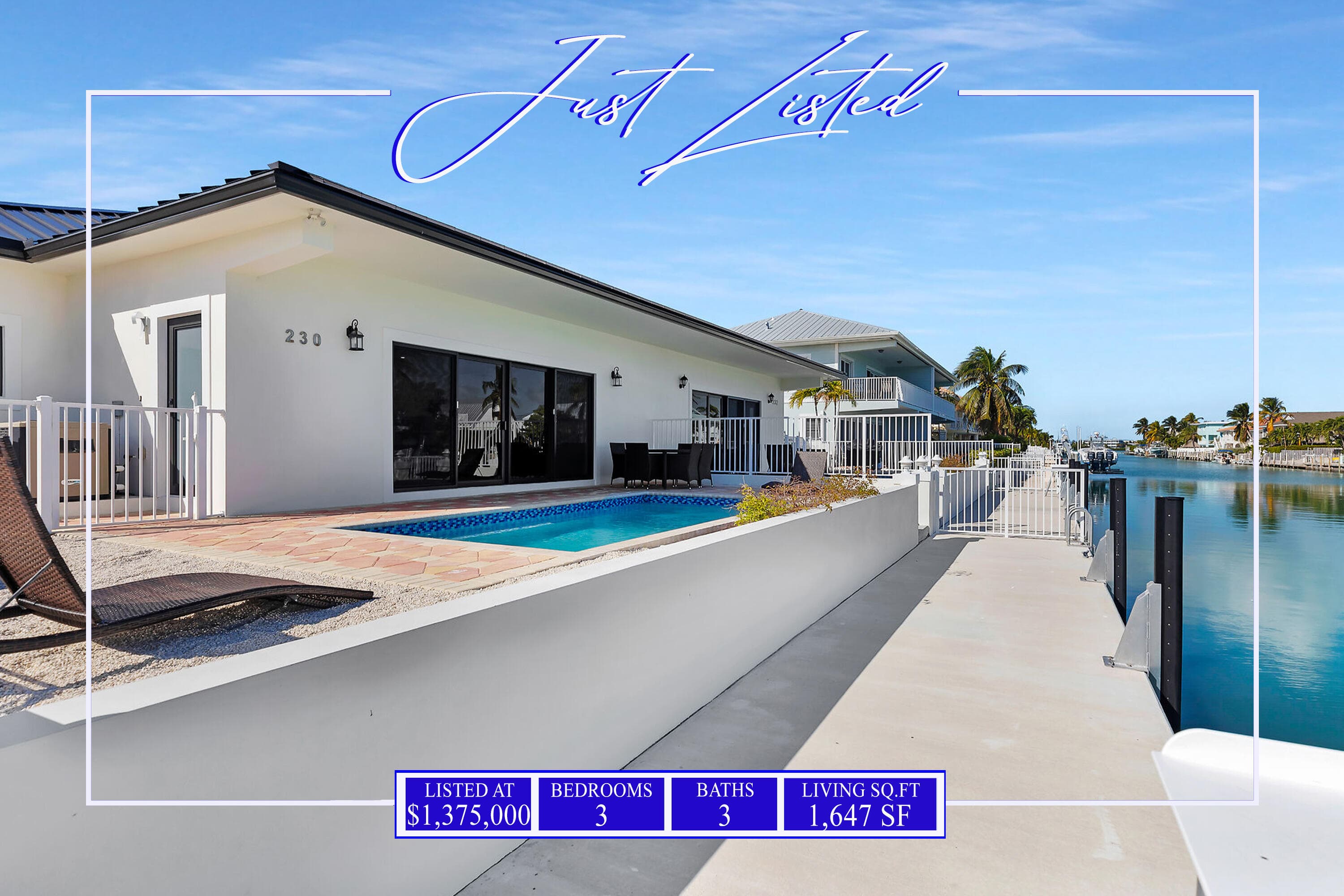 A beautiful property in Key Colony, FL